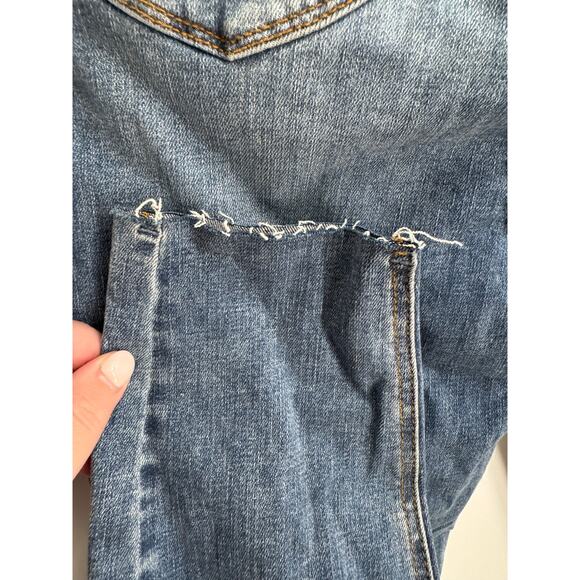 Judy Blue Women's End Game Hi-Rise Tummy Control Skinny Jeans Raw hem size 15/32 - Picture 4 of 8